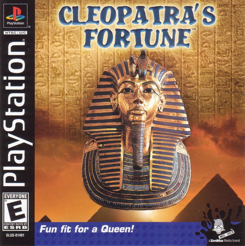 Cleopatra's Fortune box art for Playstation
